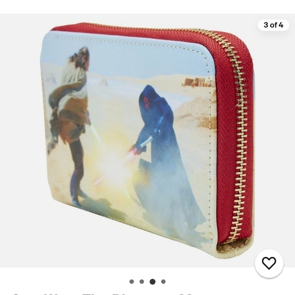 NWT Loungefly Star Wars The Phantom Menace Wallet - Picture 4 of 6